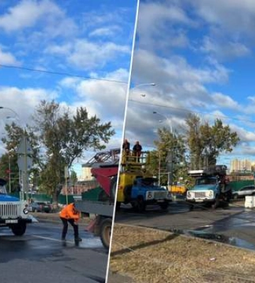 У Києві на будівельному майданчику впав кран: у КМДА розповіли деталі