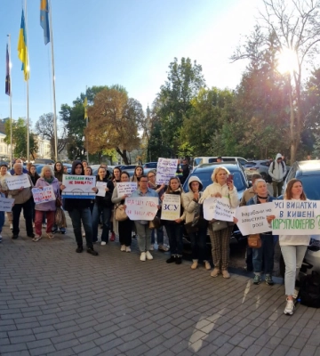 Волонтер Літинський підрахував, що за годину акції протесту кожен учасник приносить ЗСУ 76 тисяч грн