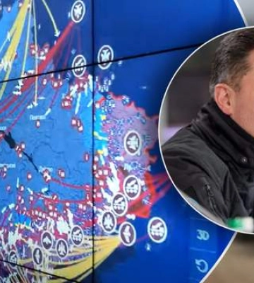Данилов показал карту ударов по Украине в первые дни войны, – видео