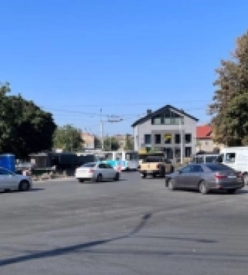 Як ремонтують кільце біля «Променя»