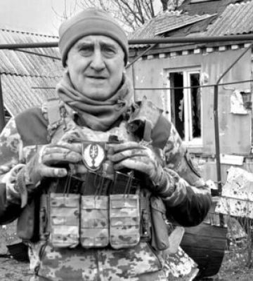 В зоне боевых действий умер командир 206-го батальона ТрО &quot;киборг&quot; Виталий Баранов. ФОТО