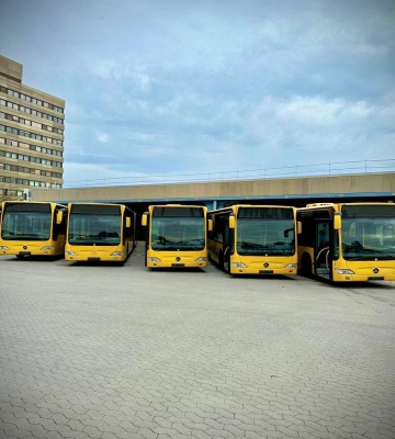 Допомога Одесі від Регенсбурга – німці передають 10 нових автобусів Mercedes