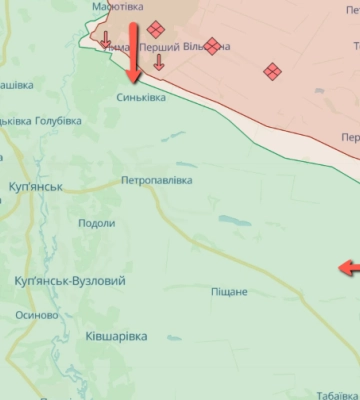 Генштаб по Харьковщине: атаки врага на Купянщине, обстрелы и авиаудары