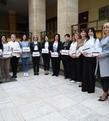 Перші 12 планшетів від UNDP Ukraine / ПРООН в Україні для реалізації проєктів підтримки ветеранів сьогодні отримало Закарпаття