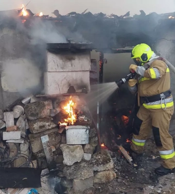 На Миколаївщині зафіксовано першу пожежу, пов&#039;язану з опалювальним сезоном