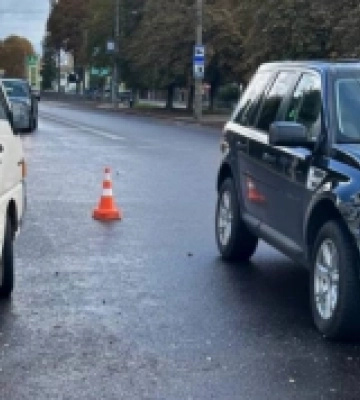 У центрі Луцька не розминулися автомобілі