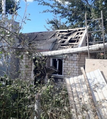 Росіяни вранці знову обстріляли Нікополь