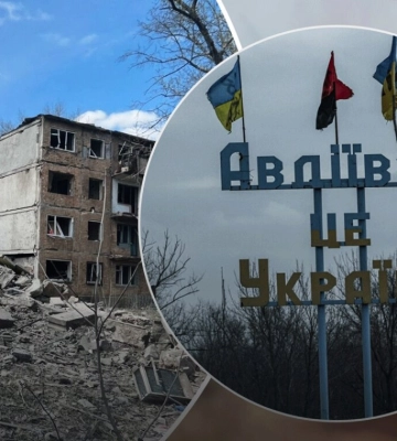 Россияне с утра массированно обстреливают Авдеевку в Донецкой области. ФОТО