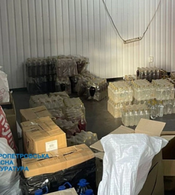 На Днепропетровщине ликвидирована незаконная сеть сбыта табака и алкоголя