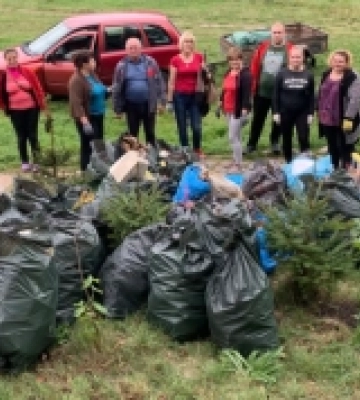 Жителі Рівненщини зібрали понад 330 тонн сміття