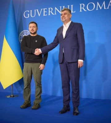 Зеленський обговорив із головою уряду Румунії співпрацю оборонно-промислових комплексів