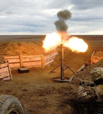 На Запорізькому напрямку артилеристи НГУ знищили мінометний розрахунок ворога