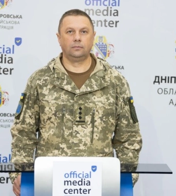 Полковник з 93 бригади став головним військовим комісаром Дніпропетровщини