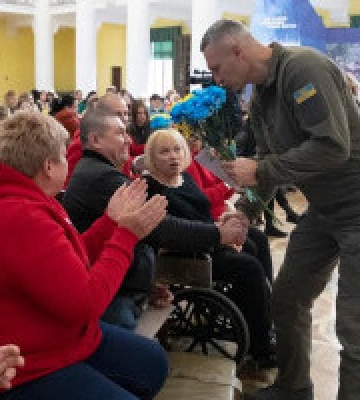 У Києві переселенцям видали нові квартири (ФОТО)