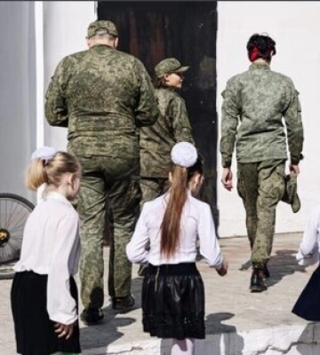 Російські "казаки" домагаються до школярів на окупованих територіях Запорізької області, - Центр нацспротиву