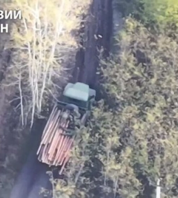 Прикордонники знищили ворожий &quot;Урал&quot; з 4 окупантами на Куп’янському напрямку. ВIДЕО
