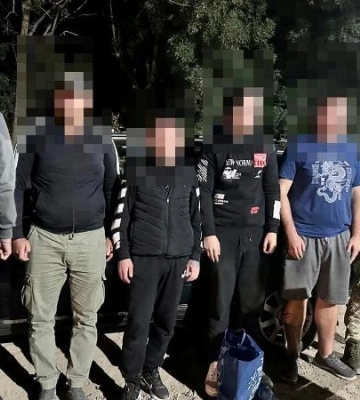На держкордоні в Одеській області затримали групу ухилянтів