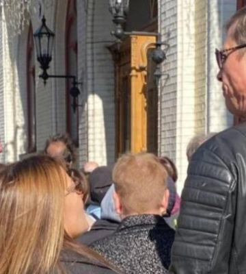 Данилець та Моїсеєнко з &quot;Кроликів&quot;, які підтримують путіна, у Києві прийшли на прощання з Ніною Матвієнко