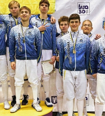 Миколаївські фехтувальники здобули низку нагород на Чемпіонаті України