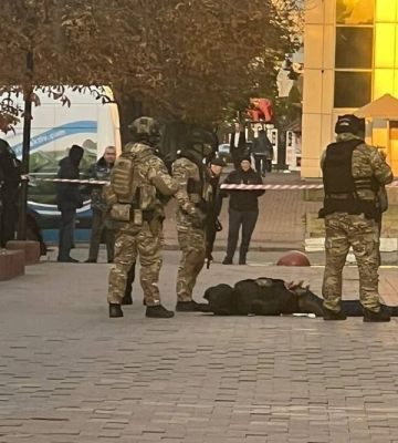 У Києві чоловік влаштував стрілянину у бізнес-центрі