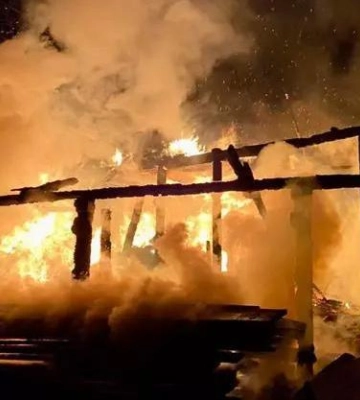 На Полтавщині в пожежі загинула людина