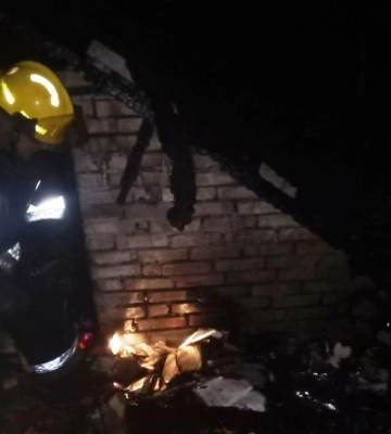 На Кіровоградщині сталася пожежа на території приватного домогосподарства