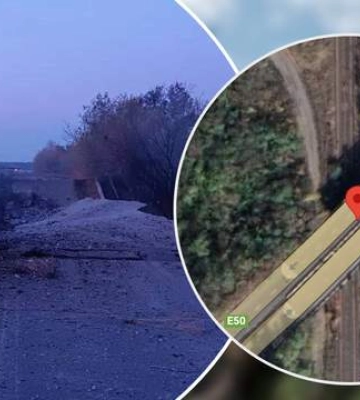 ВСУ ударили по важному для врага мосту в Донецкой области: показываем на карте его расположение