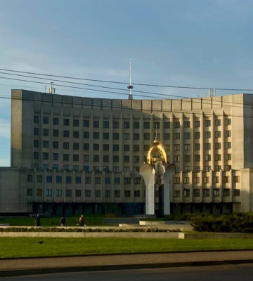На ремонт фасаду будинку Волинської облради витратять майже мільйон гривень