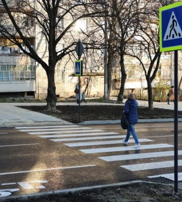 На Сихові облаштують нові інклюзивні пішохідні переходи