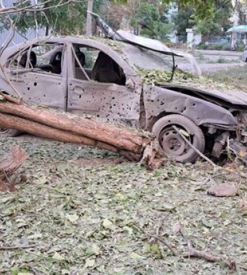 Росіяни завдали авіаудару по Херсону