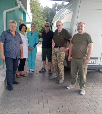 Волонтери з Німеччини вчергове завітали до Конотопу з гуманітарним вантажем