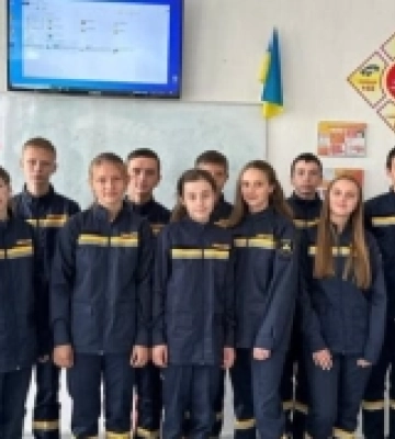 Безпекове заняття провели учням Крупецького ліцею на Рівненщині