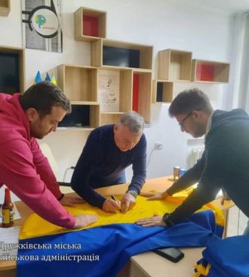 Дружківці надають підтримку мешканці міста-побратима зі США