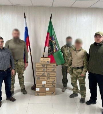 Клоунов опять отправили кланяться - мелитопольский батальон поблагодарил на камеру волонтеров за ветошь, и не только...