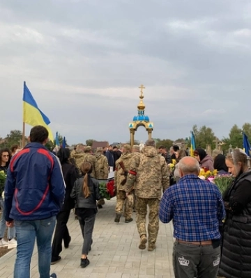 У Липинах попрощалися з Героєм Андрієм Несторуком 