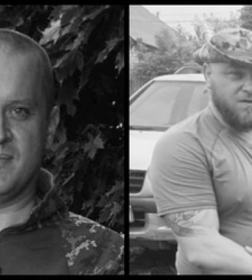 На війні загинули захисники з Нововолинська Іван Вознюк та Андрій Вовк