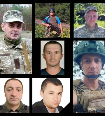Семеро захисників з Рівненщини приєдналися до Небесного війська