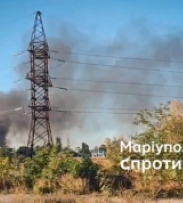 В окупованому Маріуполі знищили склад росіян