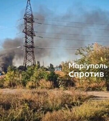 В окупованому Маріуполі партизани знешкодили склад інженерних військ росіян. ФОТО