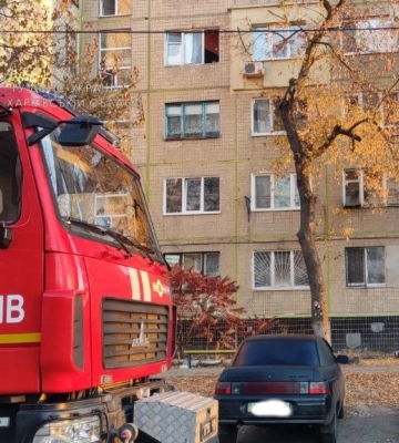 У Харкові під час пожежі загинула 94-річна жінка