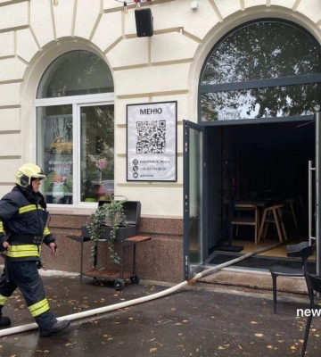У Черкасах сталася пожежа у ресторані