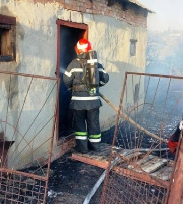 На Кіровоградщині під час пожежі постраждав чоловік