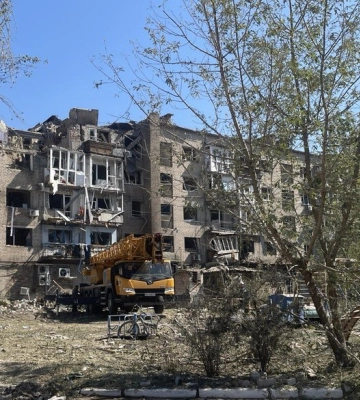 Российские захватчики обстреляли Покровск в Донецкой области: есть раненый