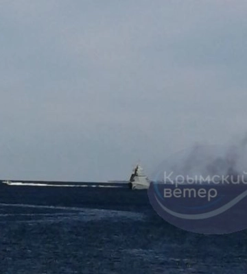 ЗМІ: біля Севастополя вибухнув російський корабель - носій &quot;Калібрів&quot;