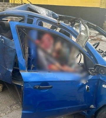 В Бериславе оккупанты сбросили взрывчатку с дрона на автомобиль с гражданскими