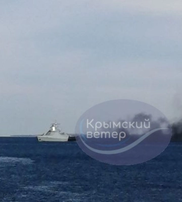 У Севастополі пролунав вибух на російському кораблі