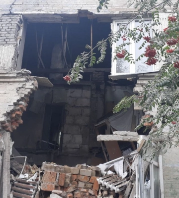 Удар по Покровську: Одна з ракет прилетіла в управління соцзахисту