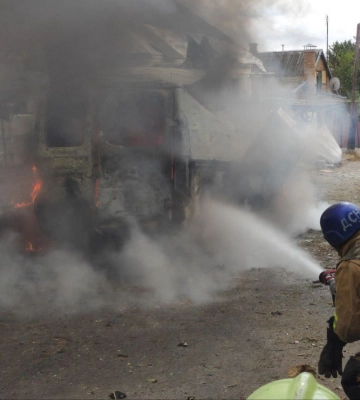Окупанти вдарили по рятувальникам у Нікополі, є жертви