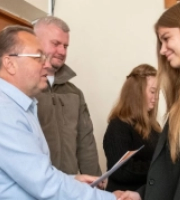 У Луцьку відзначили юних науковців зі Старої Вижівки