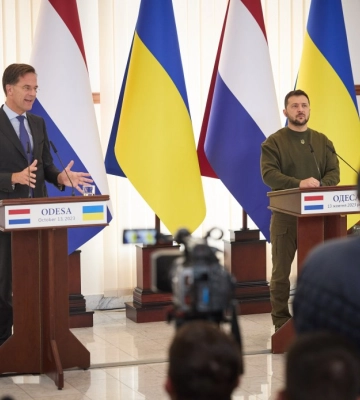 Зеленський зустрівся в Одесі з прем’єр-міністром Нідерландів: анонсовано нову допомогу